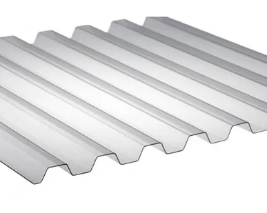 фото Профилированный ПВХ RENOLIT Ondex ECOLUX GRECA 70/18 Прозрачный 0,7 мм (1,095*12 м)