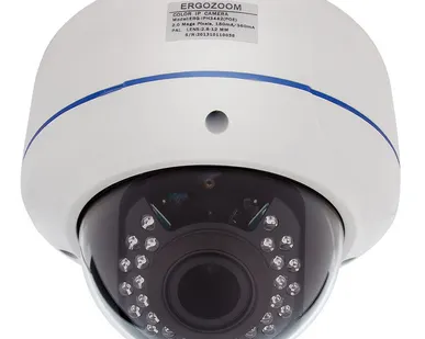 фото IP видеокамера купольная сетевая ERGOZOOM ERG-IPH3442(P) антивандальная