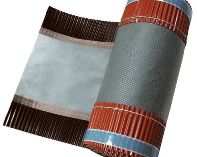 фото Аэроэлемент конька/хребта VENTAKROV LUX, дл. 5 п.м., ширина 24 см. КОРИЧНЕВЫЙ