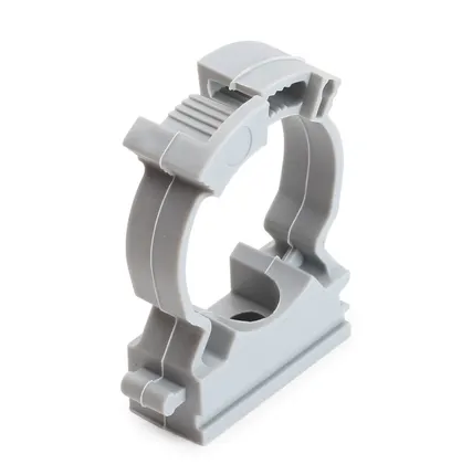 Фото №0 Крепеж-клипса с замком для монтажа труб