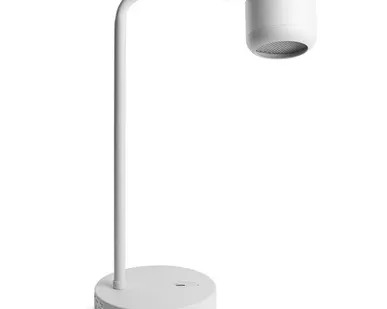 фото Светильник под лампу настольный Feron DE365 ECHO 12W, 230V, GX53, белый, с антибликовой сеточкой
