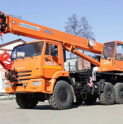 Фото №0 Автокран КЛИНЦЫ КС-55713-5К-1 на шасси КАМАЗ 43118-46 (25 тн.)
в