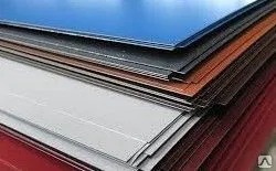 фото Лист плоский оцинкованный 1250х2000