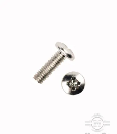 Фото №0 Винты с полукруглой головкой DIN 7985