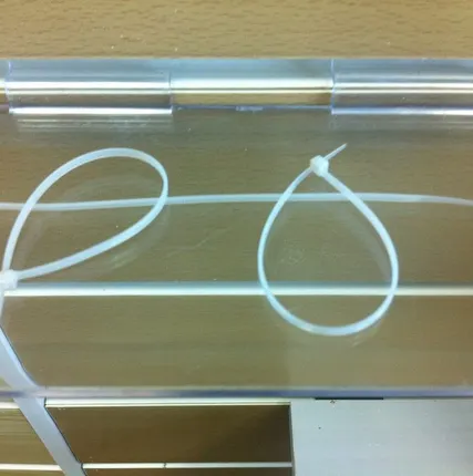 Фото №0 Нейлоновая стяжка(хомут) КСС3х100б (упаковка 100шт)