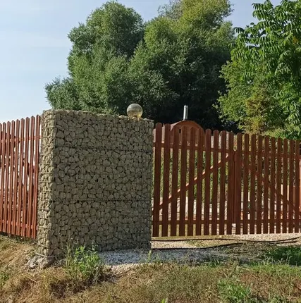 Фото №0 Оцинкованная сетка для габионов