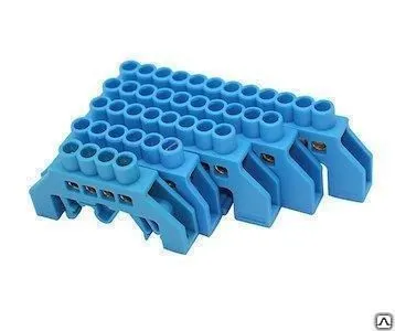 Фото №0 Шина "N" нулевая на DIN-рейку в корпусе 2х15групп TDM