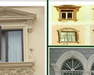 фото Арки из стеклофибробетона (изготовление)