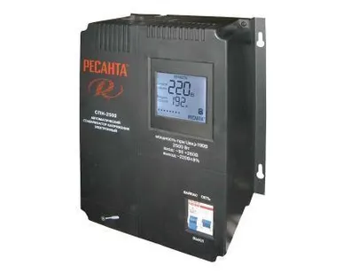фото Стабилизатор цифровой Ресанта СПН-5500