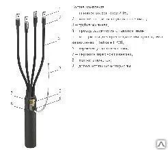 Фото №0 Муфта 4 КВ(Н)Тп 1 (Универсальная)