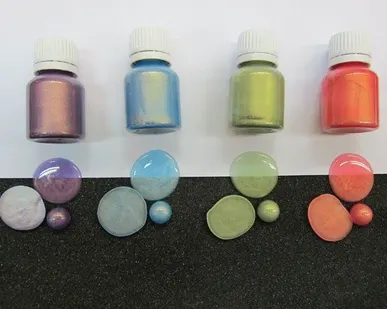 фото Эпоксикон ПП-915 зеленый с золотым отблеском