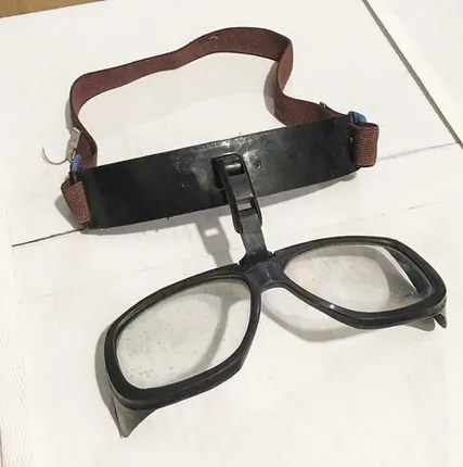 Фото №0 Очки защитные откидные прозрачные СССР