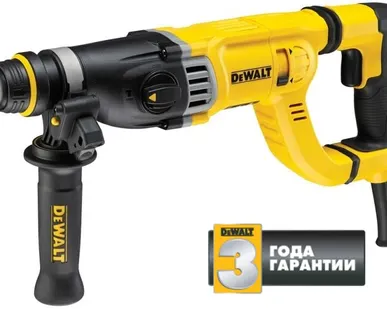 фото Перфоратор электрический DeWalt D25263K / 900 Вт, энергия удара 3,2 Дж, SDS-plus