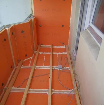 Фото №0 Утепление балконов и лоджий