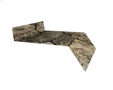 фото Отлив простой 200 0,45 Print Elite King Stone