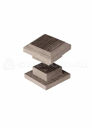 Фото №0 Крышка ДПК малая (Цвет:Терракот)