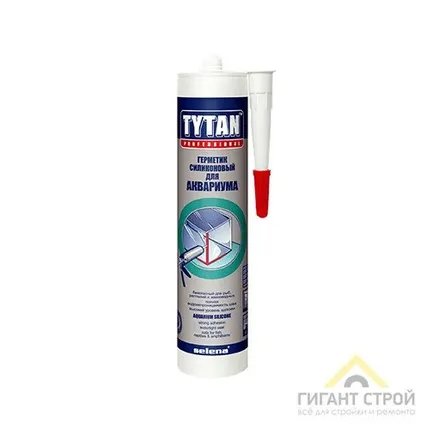 Фото №0 Герметик силиконовый TYTAN бесцв. для аквар. 310мл (12шт)