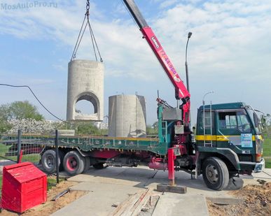 фото Аренда автогидроманипулятора 10 т