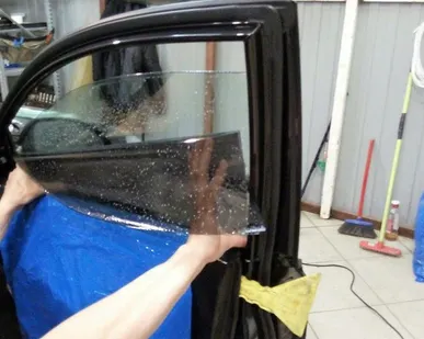 фото Тонирование стекол.