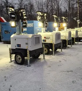 фото Осветительная мачта дизельная в аренду