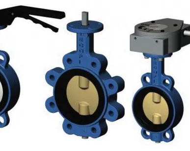 фото Затворы с пневмоприводом