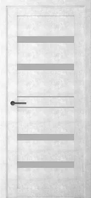 Фото №0 Межкомнатные двери ALBERO ДРЕЗДЕН Бетон Светлый/матовый