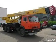 фото Аренда автокрана 25 тонн 22 метра