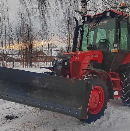Фото №0 Отвал бульдозерный БП-2,6Г с гидравлическим поворотом в обе стороны для тракторов МТЗ-80  и модификаций