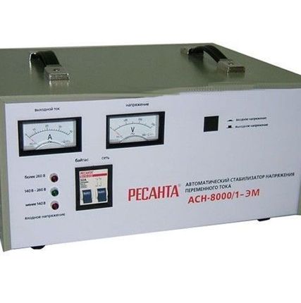 Фото №0 Стабилизатор Ресанта АСН- 8000/1-ЭM
