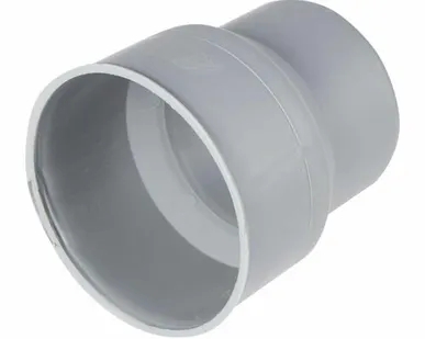 фото Переход соосный 110/124 без манжеты с чугуна на пластик /60/