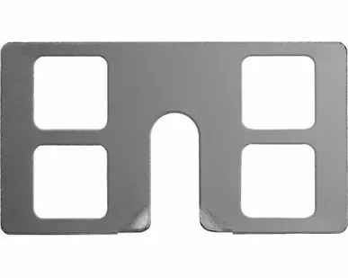 фото ЗУБР КРЕММЕР-100 крепление для установки маячковых профилей 100шт