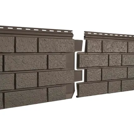 Фото №0 Фасадная панель "Стоун Хаус S-Lock Клинкер" (ЮП) 1950х292 мм Бежевый