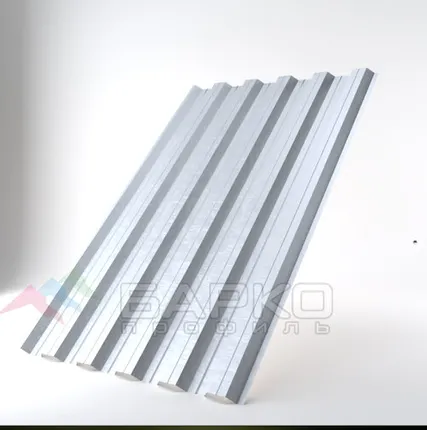 Фото №0 Профлист НС-35 - 1060 мм (1000 мм) 00005614/6 Оцинкованная поверхность Сталь оцинкованная 0.6