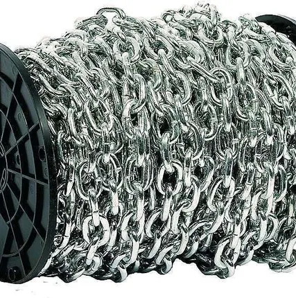 Фото №0 Цепь сварная короткозвенная оц. ф2