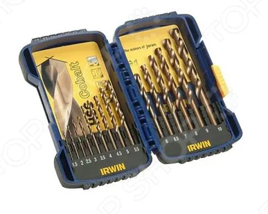 фото Набор из 15 сверл по металлу IRWIN Cobalt Irwin
