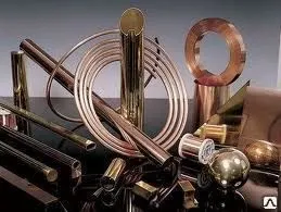 фото Труба бронзовая БрАЖМц10-3-1,5 ф42-400х5-50 ГОСТ 1208-90