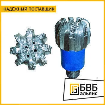 Фото №0 Долото буровое PDC алмазное 161мм 5 лопасти З-88