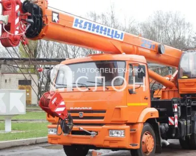 фото Аренда автокрана, крана «Клинцы КС-55713» 25 тонн
