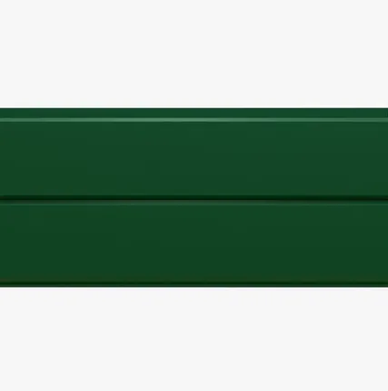 Фото №0 Сайдинг Фасадная панель «Софит» 0.45 мм RAL 6029, Зеленая мята