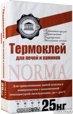 Фото №0 Клей для кафеля «Термоклей», 10 кг NORMA