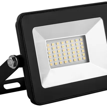 Фото №0 FERON SAFFIT прожектор светодиодный черный компактный SMD 30W IP65 6400K