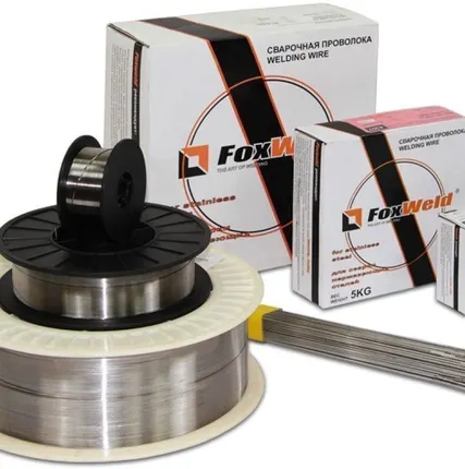 Фото №0 Нержавеющая сварочная проволока 0.8 м м Св04х19Н9 (ER 308 LSi)