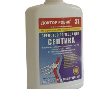 фото Бактерии для септиков Доктор Робик
