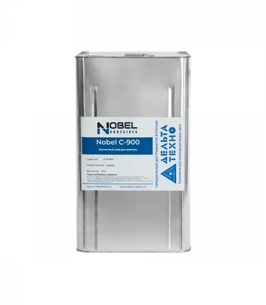 Фото №0 Клей контактный NOBEL ADHESIVES C-900 4 кг