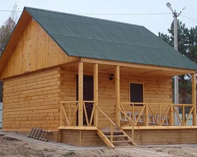 фото Бани из бруса под ключ