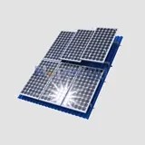 фото Комплект для монтажа от 3х модулей ФСМ 400-550Вт на наклонной крыше