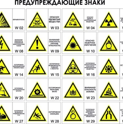 Фото №0 Предупреждающие знаки