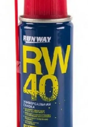 Фото №0 Смазка аэрозольная универсальная проникающая RW-40 100мл. (1/24)