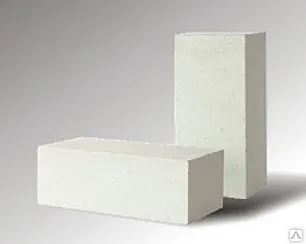 фото Кирпич силикатный одинарный рустированный 250х120х65 М 125 белый