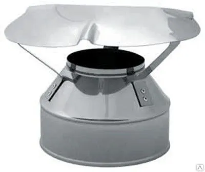 Фото №0 Оголовок нержавеющая сталь Ф280х200